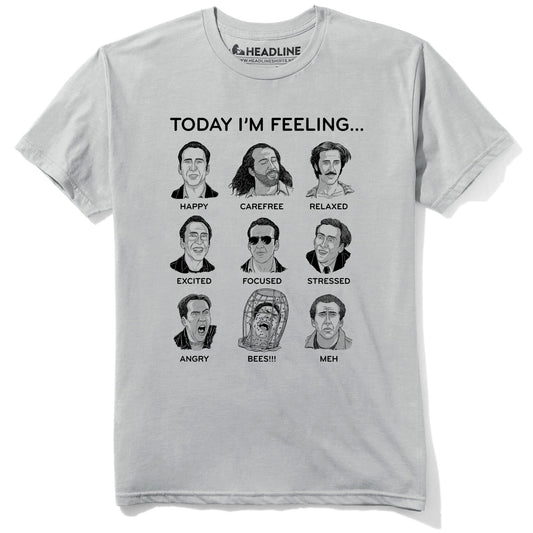 Nicolas Cage Mood Board T-Shirt