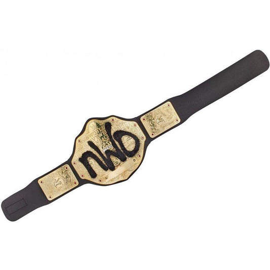 Big Gold New World Order Wrestling Championship Replica Belt