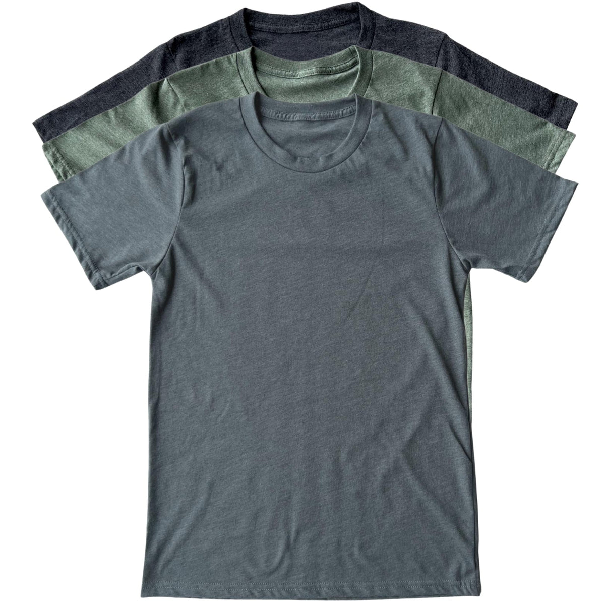 Basic Blank T-Shirt Core 3-Pack | Made in USA