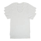 Basic All-White Blank T-Shirt 3-Pack