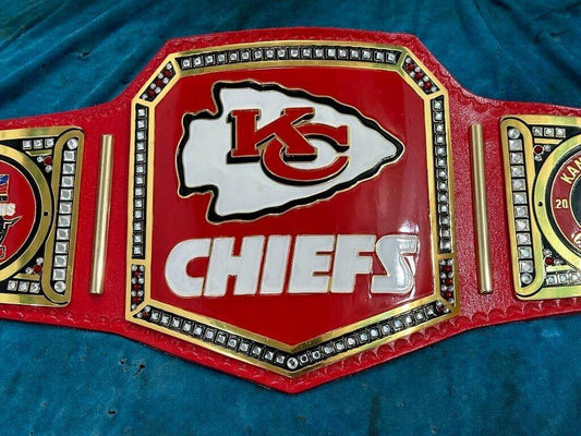Kansas City Chiefs Super bowl Football NFL Championship Belt