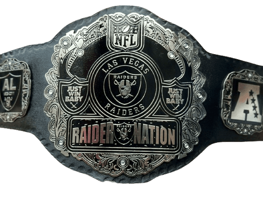 Las Vegas Raider Nation NFL Super Bowl Champions Championship Belt