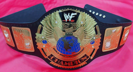 Attitude Era Scratch Logo Big Eagle Championship Title Belt