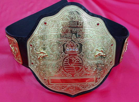 WWE Big Gold World Heavyweight Championship Tittle Belt