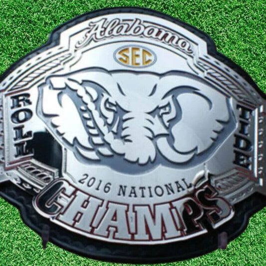 Alabama Roll Tide Championship Title American Football Fan Belt