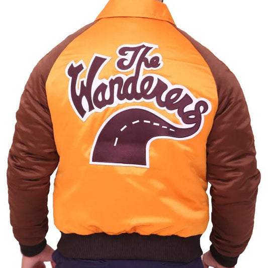The Wanderers Movie Men's Varsity Letterman Satin Jacket