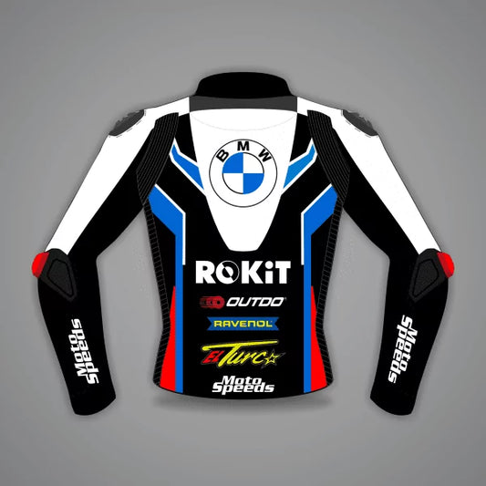BMW Leather Biker Jacket SBK 2024