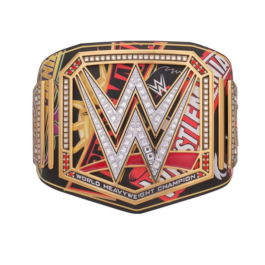 WrestleMania 40 Limited Edition Modern Era Replica Title Belt