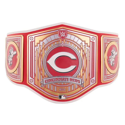 WWE Cincinnati Reds MLB Legacy Championship Title Belt