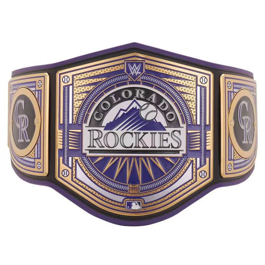 WWE Colorado Rockies MLB Legacy Championship Title Belt