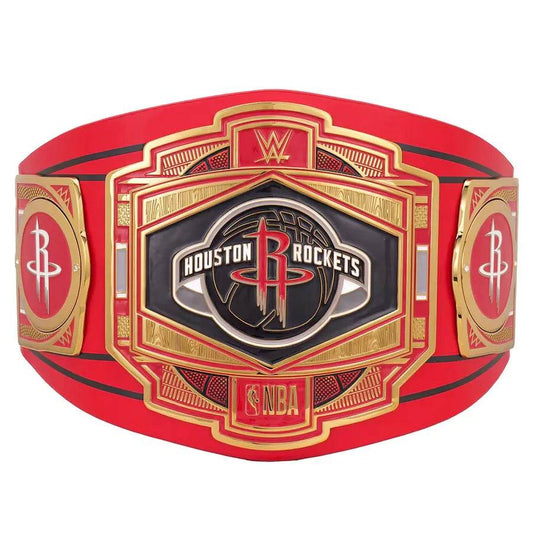 WWE Houston Rockets NBA Legacy Championship Title Belt