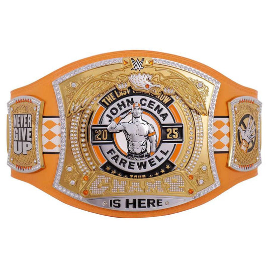WWE John Cena Farewell Tour 2025 Knoxville Spinner Championship Belt