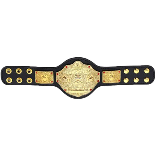 Wwe Mini Big Gold World Wrestling Championship Title Belt