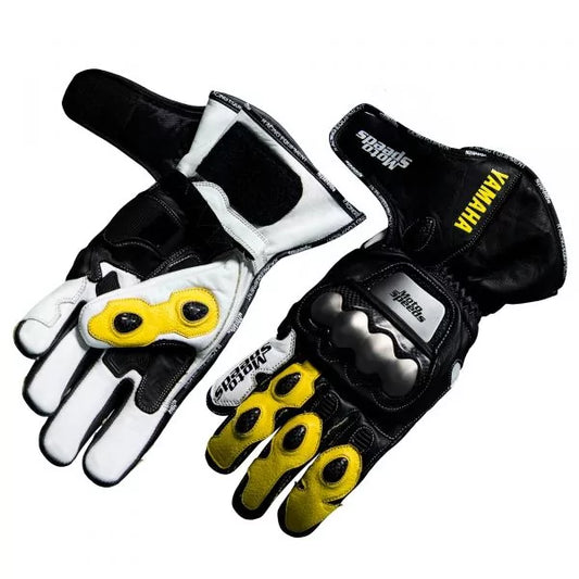 Motorcycle Gloves Yellow